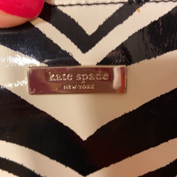 Kate Spade Zebra Print Patent Leather Tote - Picture 6 of 10